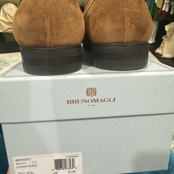 SILAS SUEDE LOAFER -
COGNAC US Size 11.5 - Picture 3 of 6